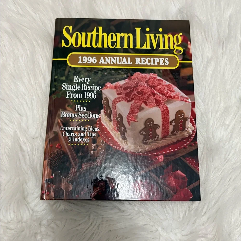 Vintage Southern Living 1996 Annual Recipes Cookbook